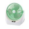 Desk Fan With LED Light