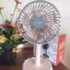 JY Super Rechargeable Fan ( PINK Color )