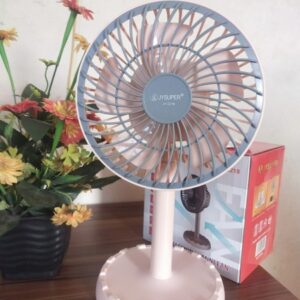 JY Super Rechargeable Fan ( PINK Color )