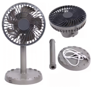 JY Super Rechargeable Fan ( ASH Color )