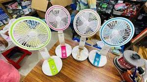 AC/DC Folding Table Fan with Light–LR 2018