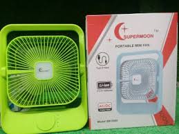 Supermoon 6685 Rechargeable Desk Fan