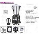 BLANDER Orpat 1600W 2-in-1 Jars Heavy Duty Mixer Grinder & Blender