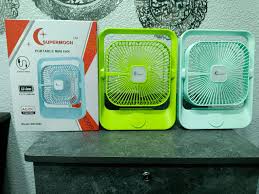 Supermoon 6685 Rechargeable Desk Fan