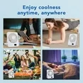 USB Desk Fan ,Digital Display