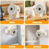 SuperMoon SM 6635 Mini Table Fan-AC/DC,