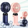 LED Digital Display Rechargeable Portable Fan
