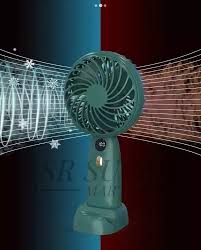 LED Digital Display  Portable Fan