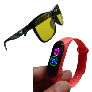 Untitled design - 2026-03-24T144259.052 নাইটভিষন চশমা+টাচ ডিজিটাল ঘড়ি+একটি চশমা কক্স ফ্রী